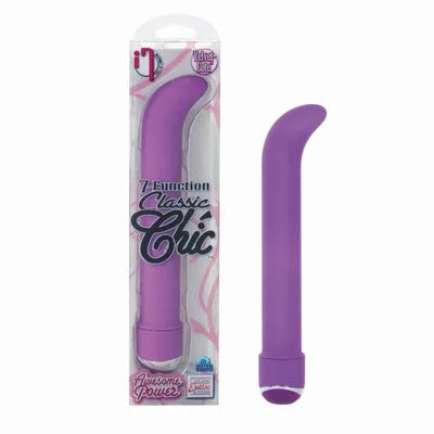 7 Function Classic Chic "G" - Purple 6.25"