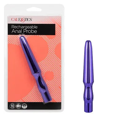 Rechargeable Anal Probe - Metallic Purple - Take A Peek