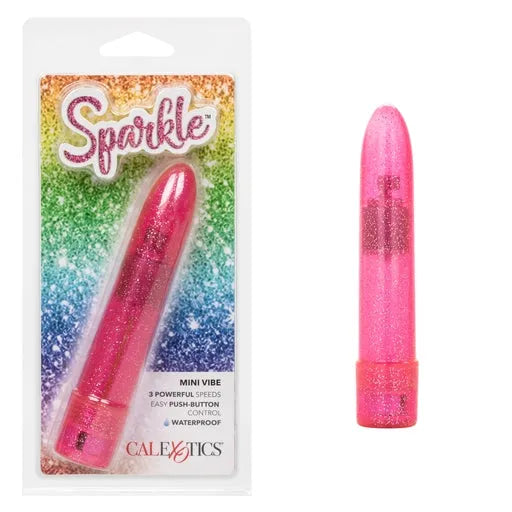 Mini Vibrador Sparkle - Rosa