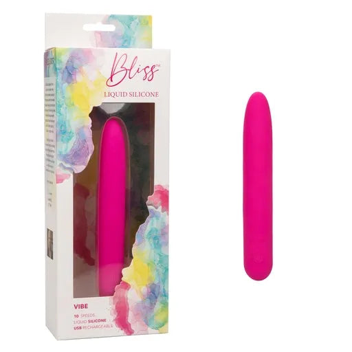 Vibrador de silicona líquida Bliss