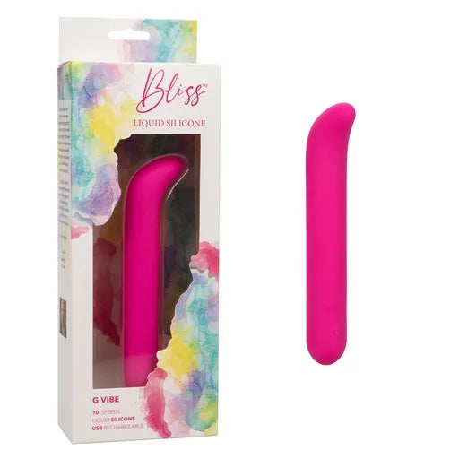 Vibrador G de silicona líquida Bliss