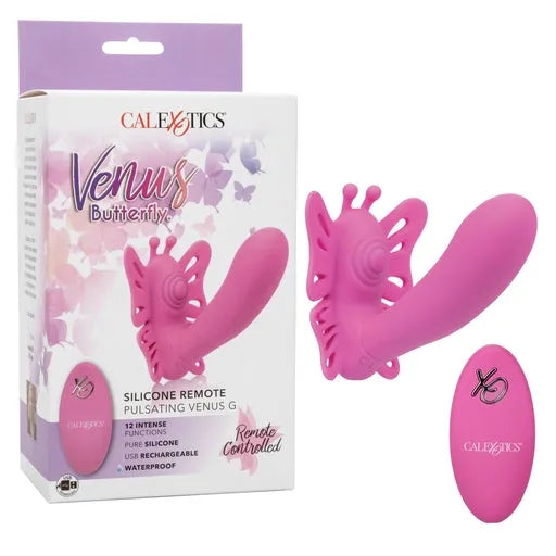 Venus Butterfly Silicone Remote Pulsating Venus G - Take A Peek