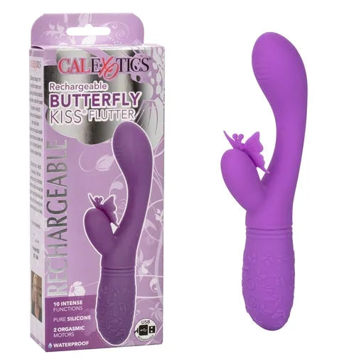 Rechargeable Butterfly Kiss Flutter - Purple