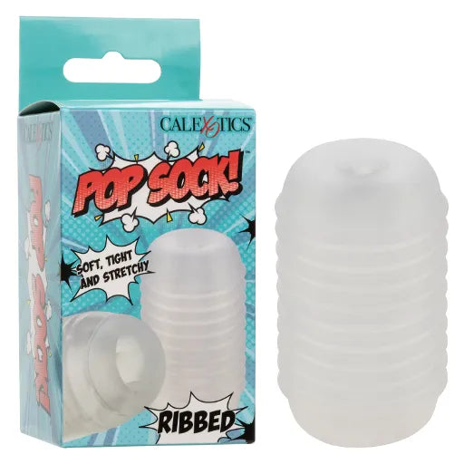 Pop Sock™ Ribbed - Clear - Take A Peek