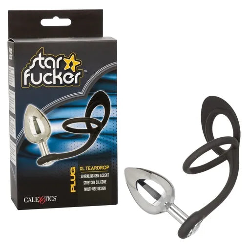 Plug en forma de lágrima Star Fucker XL