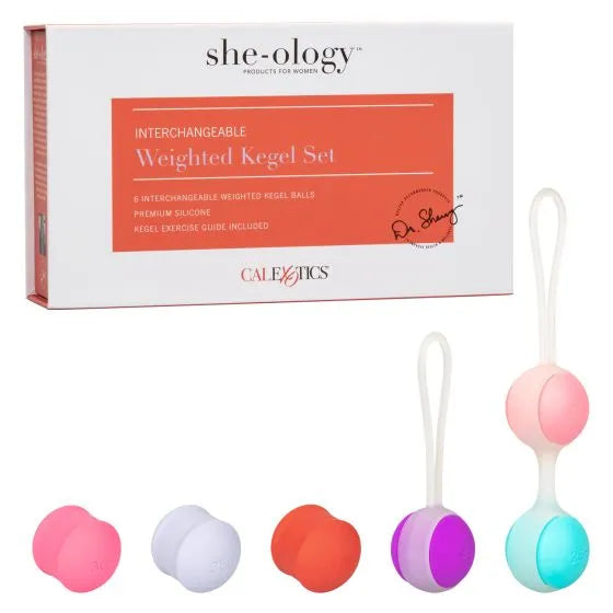 Juego de Kegel con pesas intercambiables She-ology