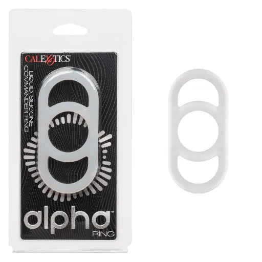 Alpha Liquid Silicone Commander Ring - Natural - Take A Peek