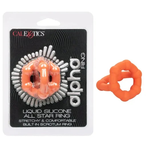 Alpha Liquid Silicone All Star Ring - Take A Peek