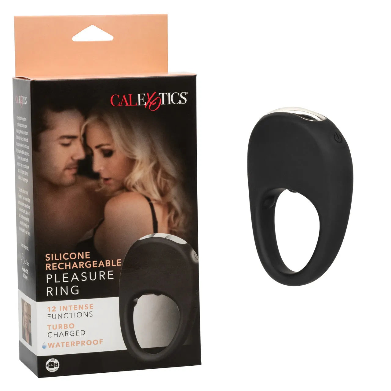 Silicone Rechargeable Pleasure Ring - Take A Peek