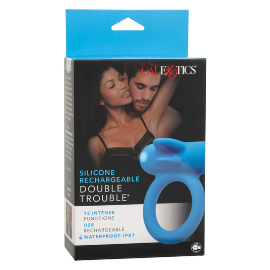 Double Trouble® de silicona recargable