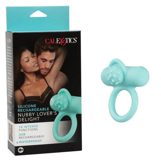 Silicone Rechargeable Nubby Lover’s Delight - Take A Peek