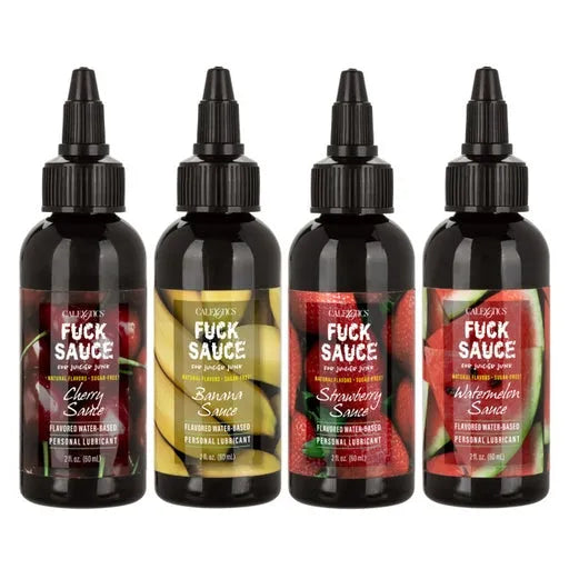 Fuck Sauce Flavored Water-Based Personal Lubricant Variety Pack