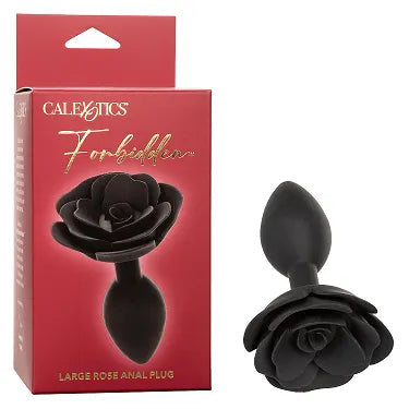 Forbidden Large Rose Anal Plug - Take A Peek