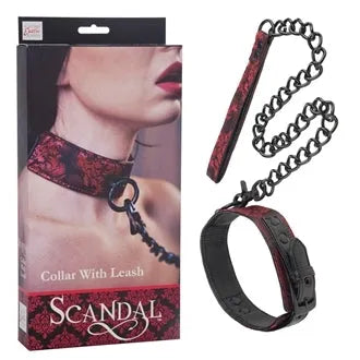 Scandal Collar with Leash