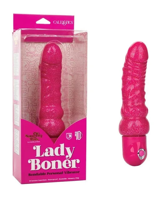 Naughty Bits Lady Boner Bendable Personal Vibrator