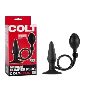 Colt Medium Pumper Plug - Black