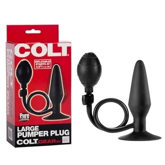 Colt Large Pumper Plug - Black