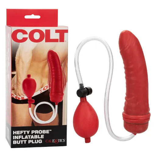 Colt Hefty Probe 充气对接塞 - 红色