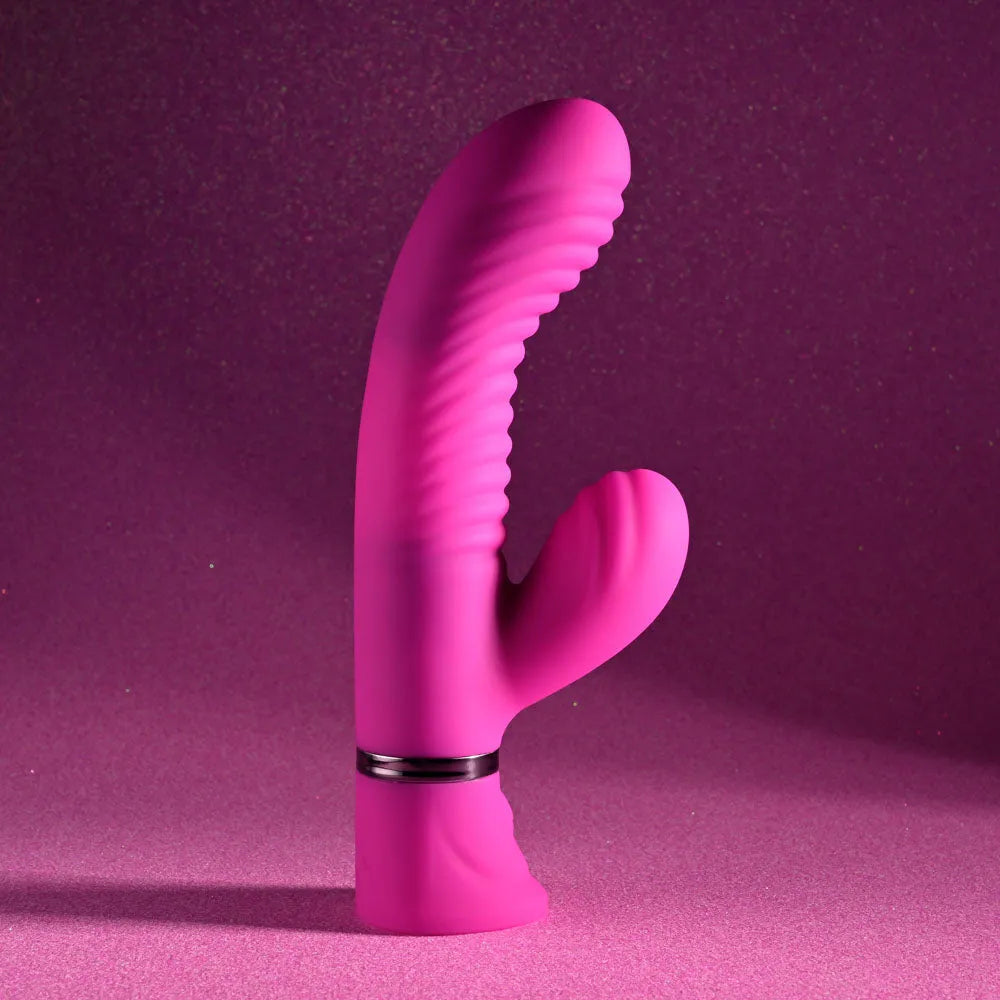 Selopa NEXT WAVE -  16.4 cm USB Rechargeable Dual Vibrator