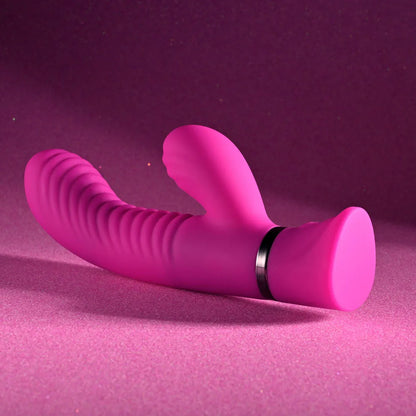 Selopa NEXT WAVE -  16.4 cm USB Rechargeable Dual Vibrator