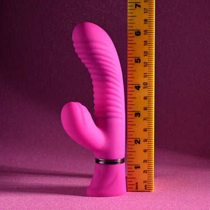 Selopa NEXT WAVE -  16.4 cm USB Rechargeable Dual Vibrator