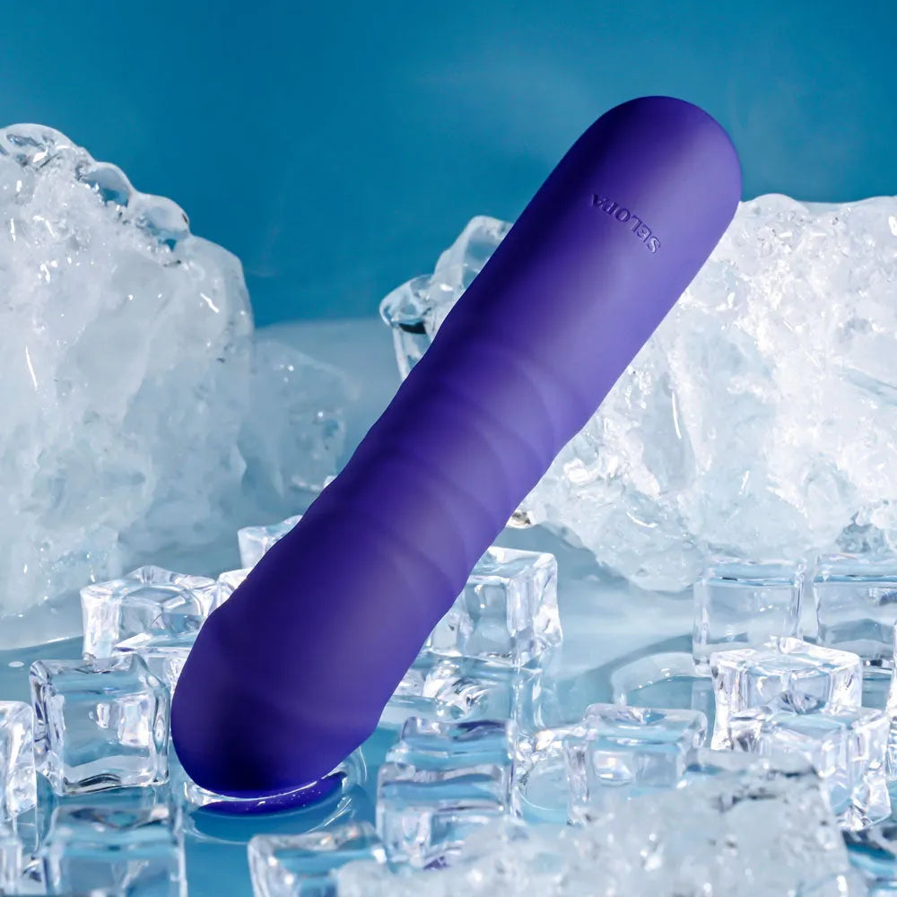 Selopa AMBITION -  17 cm USB Rechargeable Thrusting Vibrator