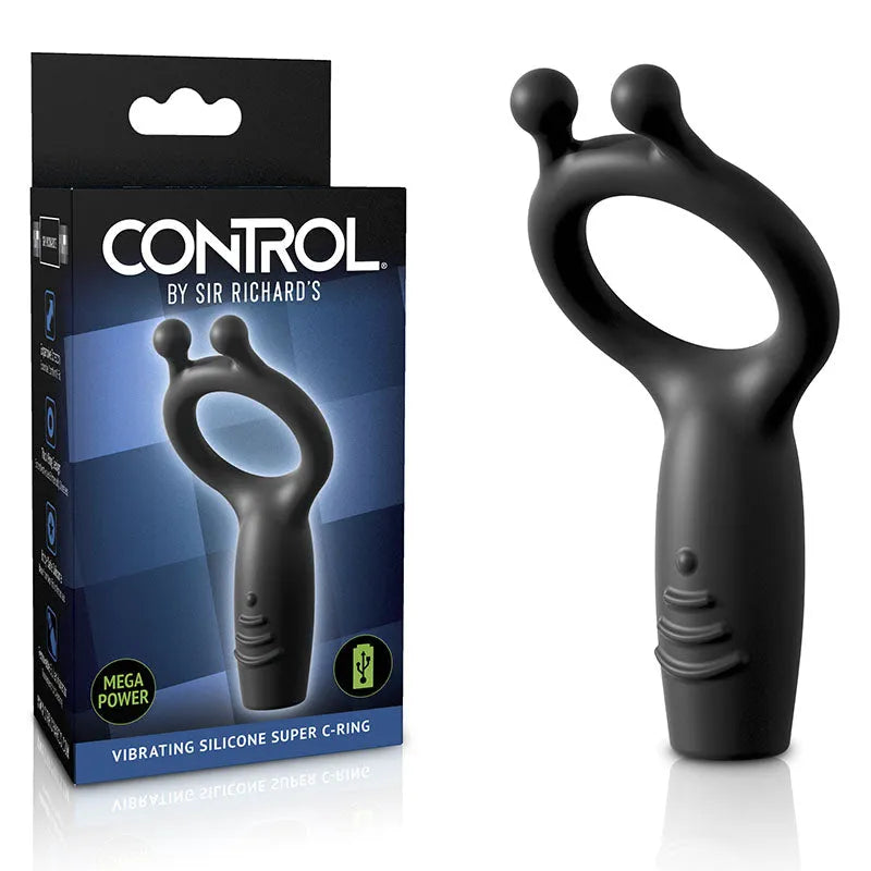 Sir Richards Vibrating Silicone Super C-Ring - Take A Peek