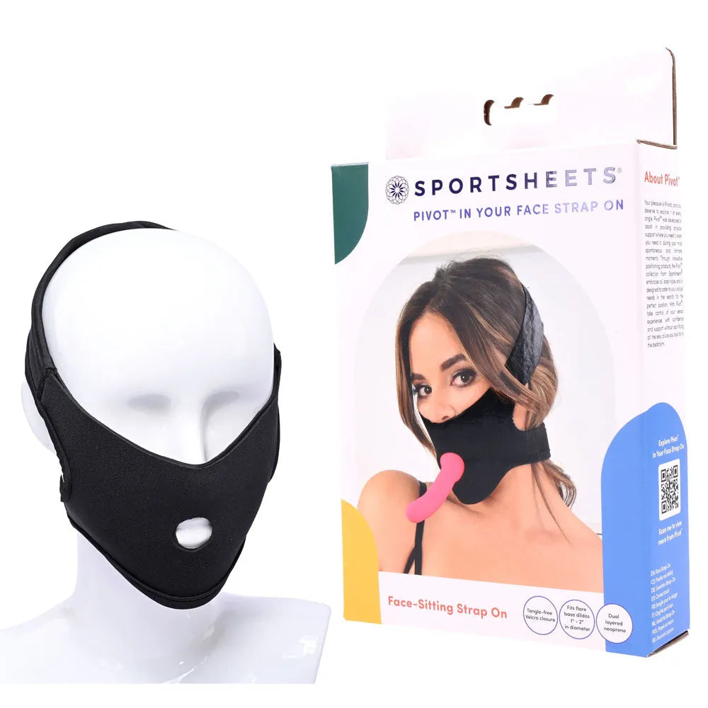 Pivot In Your Face Strap On -  Face-Sitter Strap-On Harness (No Probe Included)