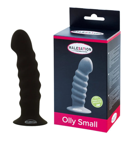 MALESATION OLLY DILDO SMALL BLACK - Take A Peek