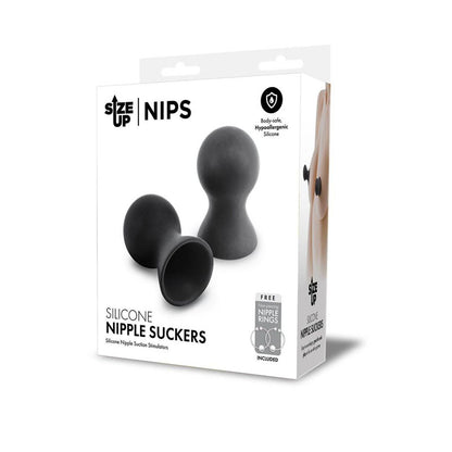 Size Up Silicone Nipple Suckers -  - Set of 2