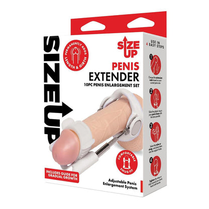 Size Up Penis Extender -  Penis Extender Kit - 10 Piece Set