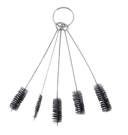 5Pcs Nylon Tube Brushes Cleaning Brush Set