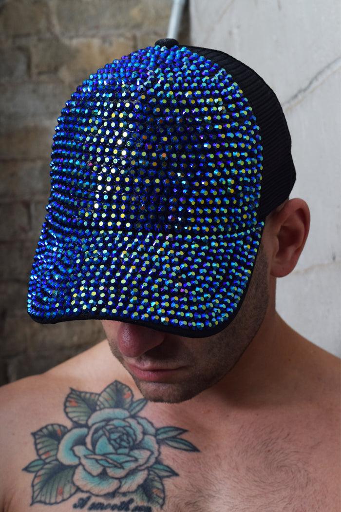 SPARK TRUCKER HAT - BLUE - Take A Peek