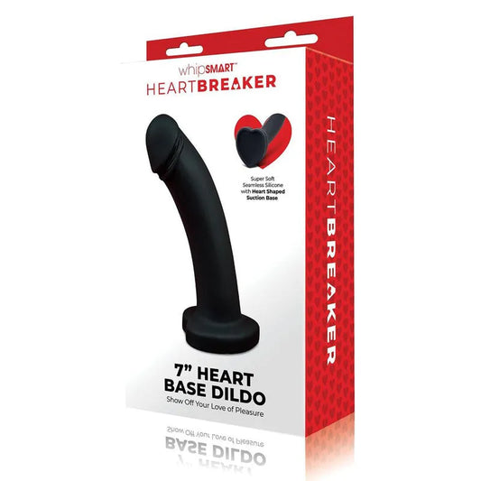 WhipSmart Heartbreaker 7'' Heart Base Dildo - Take A Peek