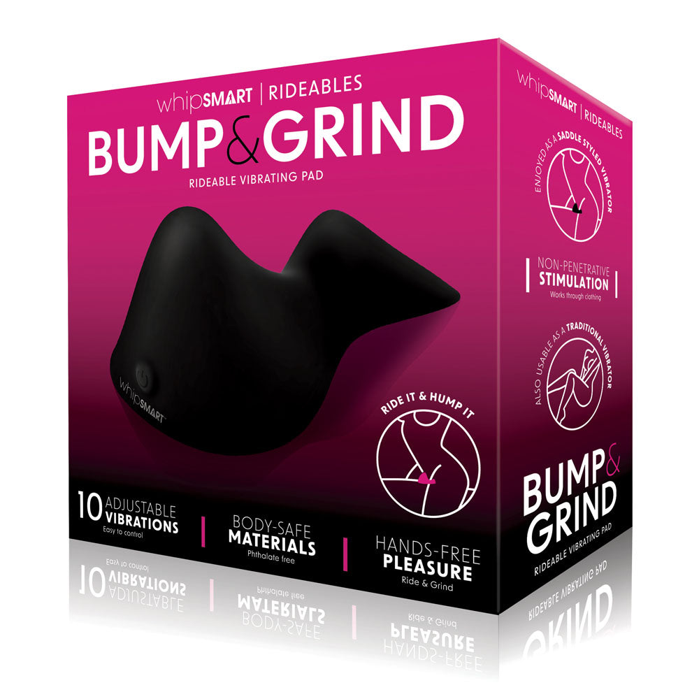 WhipSmart Bump & Grind -  Rechargeable Rideable Vibrating Pad