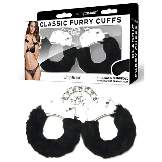 WhipSmart Classic Furry Cuffs - - Take A Peek