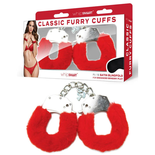 WhipSmart Classic Furry Cuffs - - Take A Peek