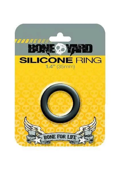 Boneyard Silicone Ring 35mm Black - Take A Peek