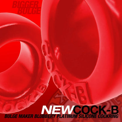 Cock B Bulge Cockring Red - Take A Peek