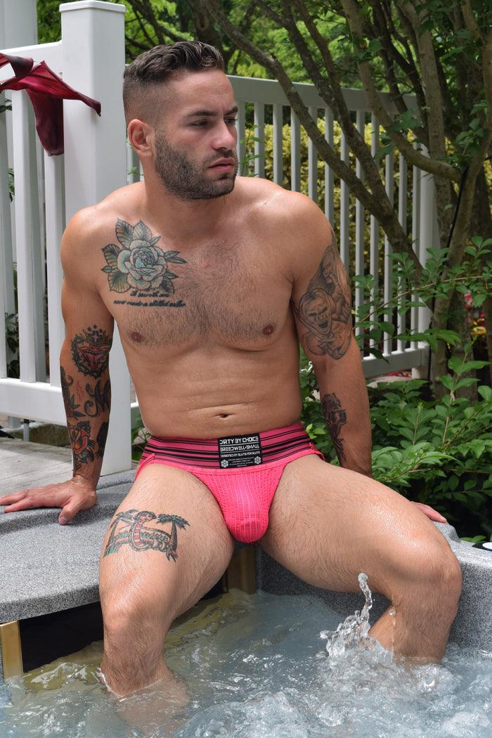 CUMDUMP JOCK - NEON PINK - Take A Peek