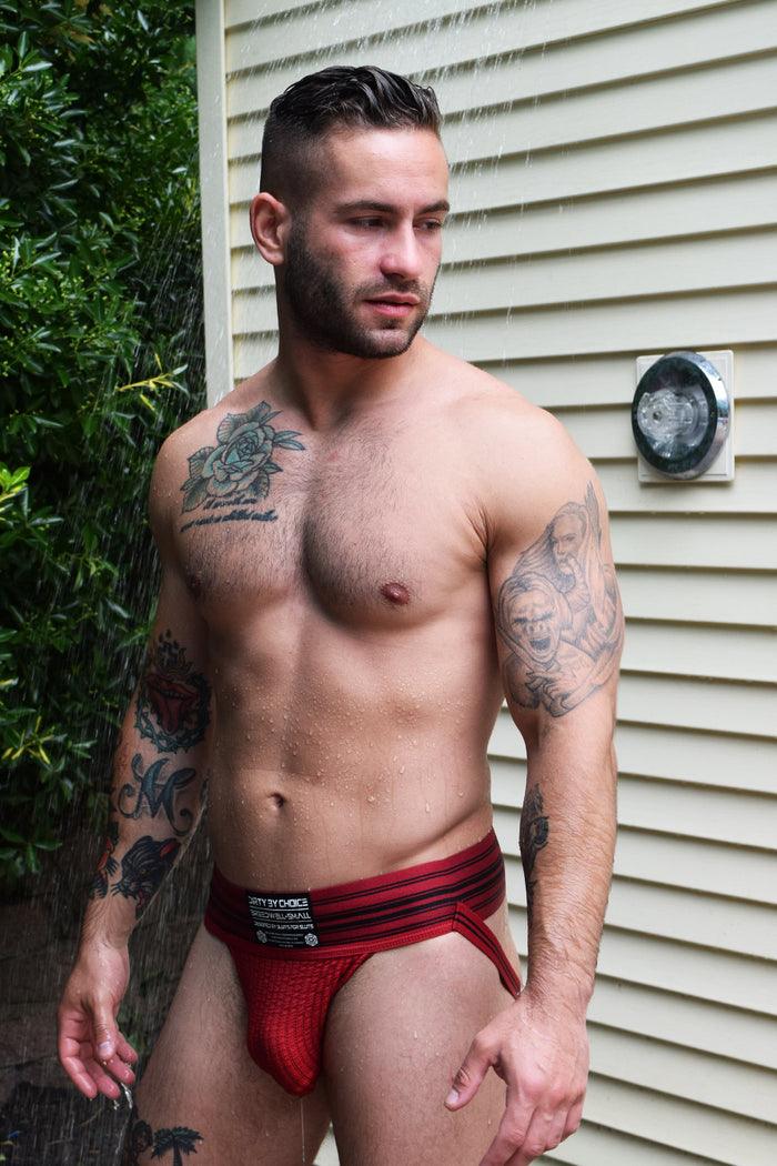 CUMDUMP JOCK - RED - Take A Peek