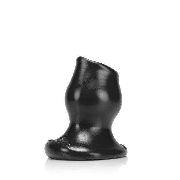 Pighole 1 Hollow Plug Small Black - Take A Peek