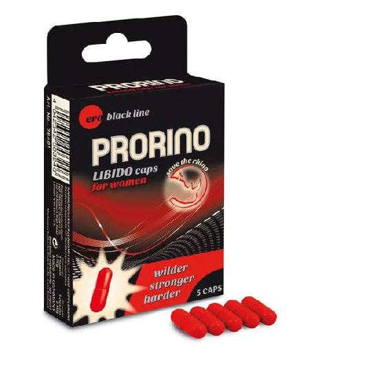 PRORINO Libido Caps For Women 5 pcs - Take A Peek