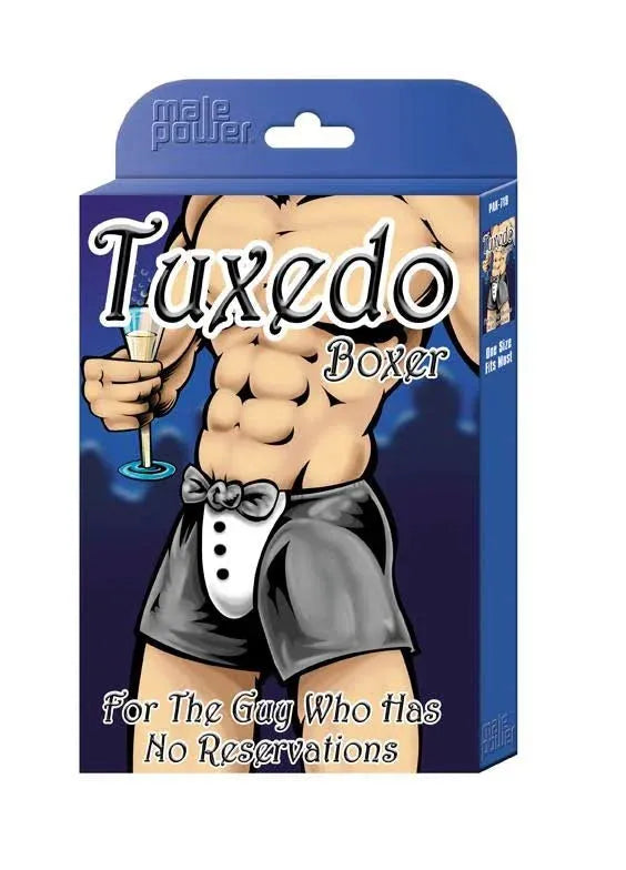 Tuxedo Boxer Novelty Underwear - Take A Peek