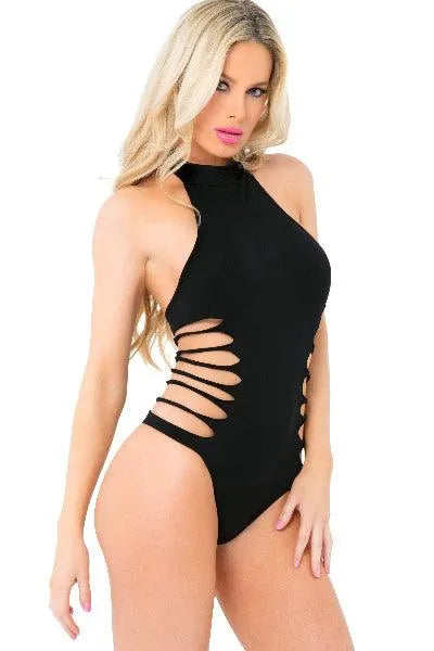 Slit N Spin Bodysuit - Take A Peek