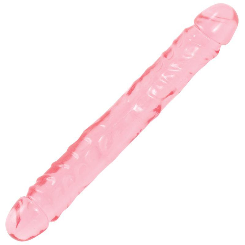 12 in Jr. Double Dong Pink - Take A Peek