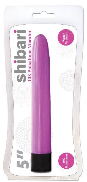 Shibari 10X Pulsations Vibrator 5in Pink - Take A Peek