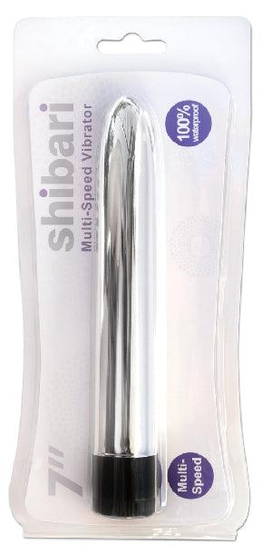 Shibari Multi-Speed Vibrator 7in Silver - Take A Peek