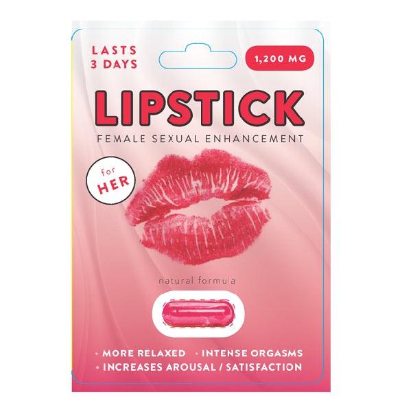 Lipstick Female Libido Single Pill - Take A Peek