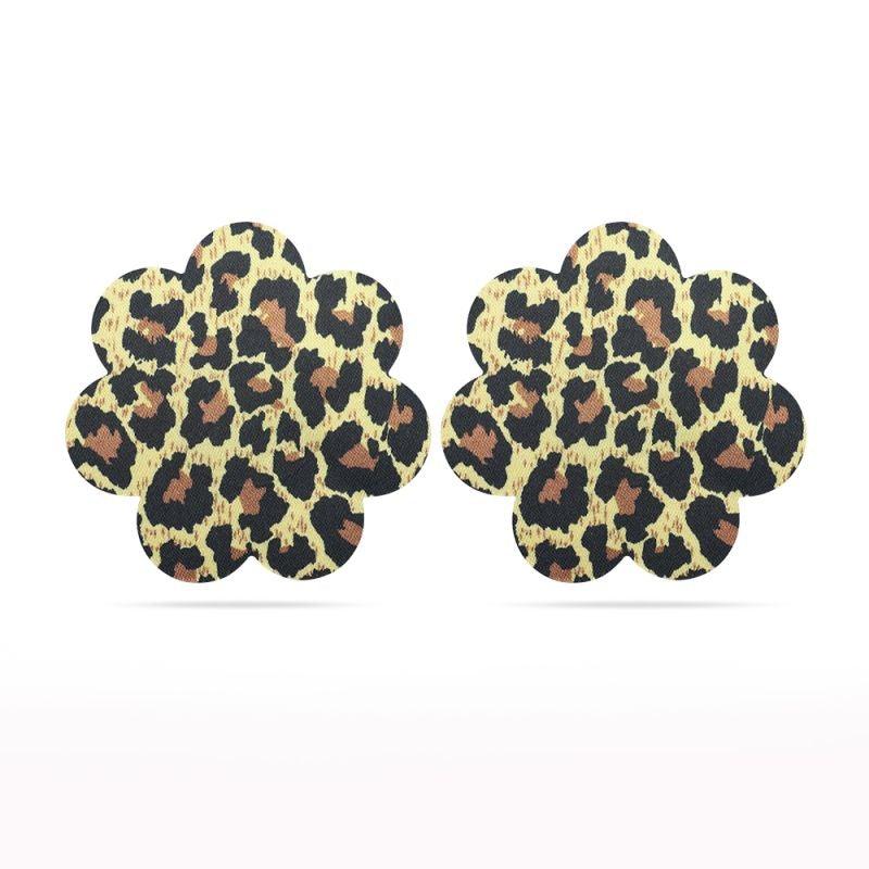 Leopard Sexy Nipple Pasties Twin Pack - Take A Peek